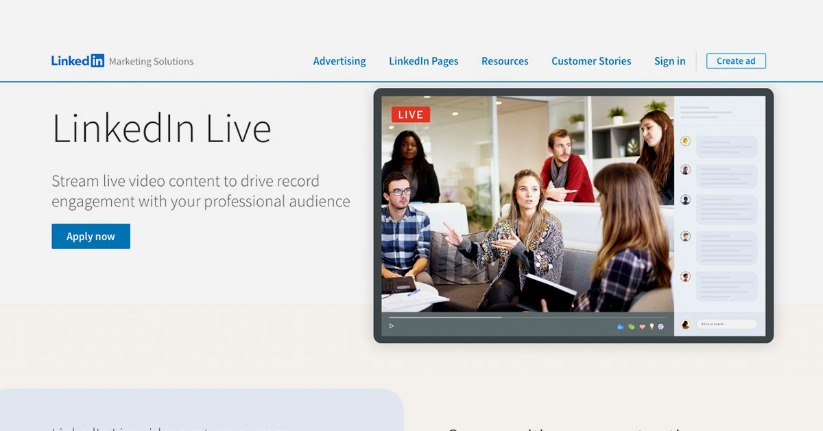 Linkedin Live