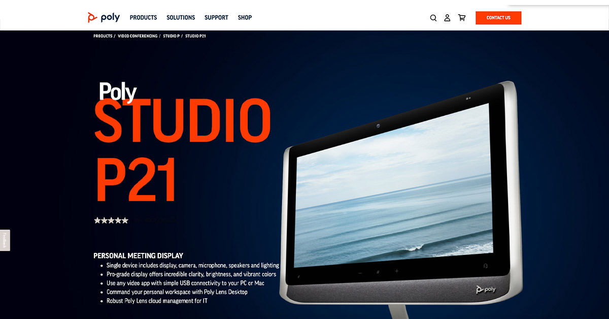 Poly STUDIO P21