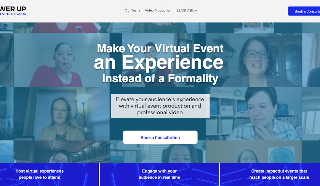 Power Up Video & Virtual Events