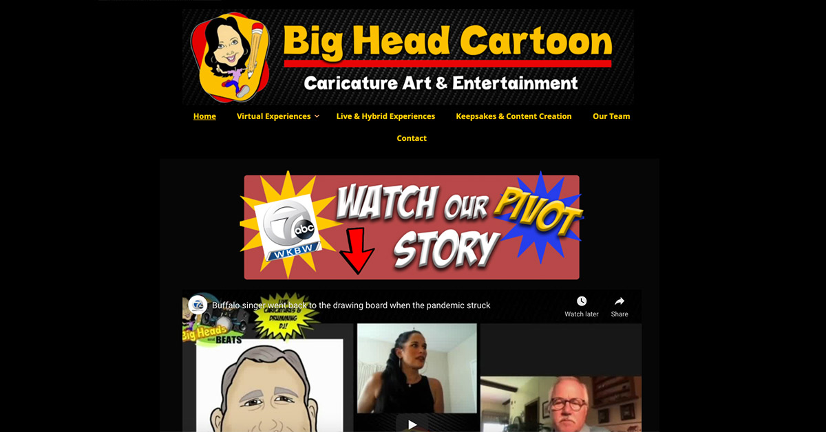 Big Head Cartoon