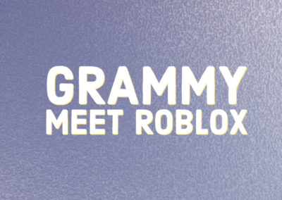Grammy meet Roblox
