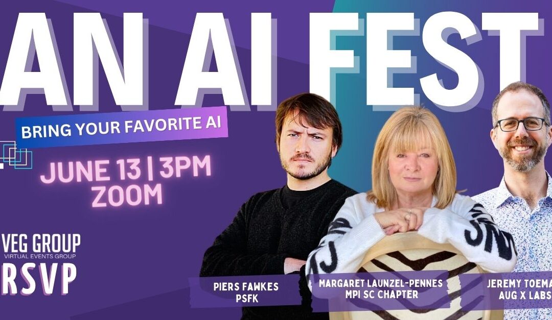 Events: We’re Having an AI Fest on June 13th