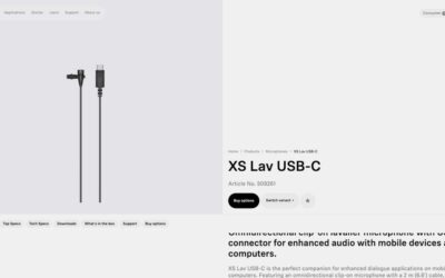 Sennheiser XS Lav USB-C